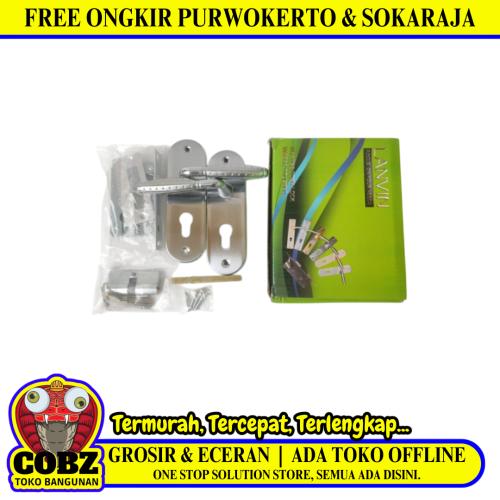 LANVIN LS11(2) SN / CP Handle Door Lock Tarikan Handle Kunci Pintu Kecil Set