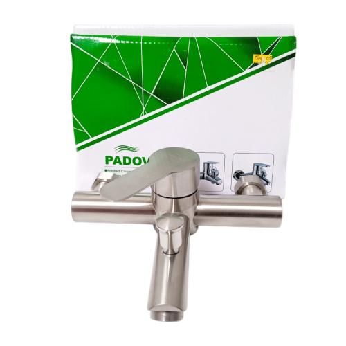 1/2 IN / PADOVA  Kran Shower Panas Dingin Stainless + Selang + Shower Set