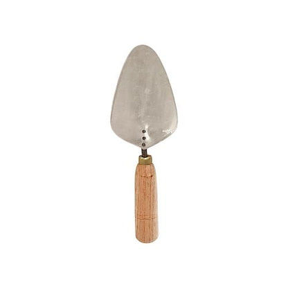 7 IN / NM Cetok Sendok Semen Acian Trowel Oval Gagang Kayu