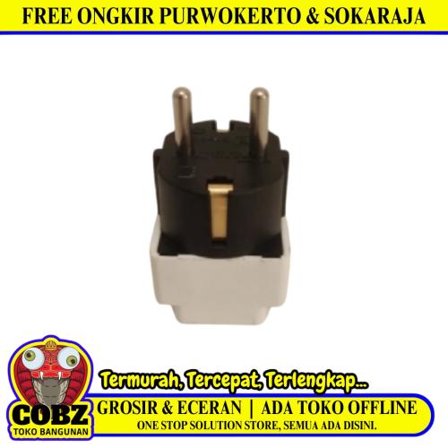BROCO Steker Jek Stop Kontak Terminal Colokan Serbaguna Universal