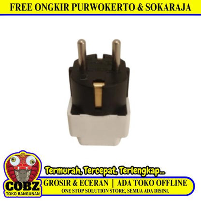 BROCO Steker Jek Stop Kontak Terminal Colokan Serbaguna Universal