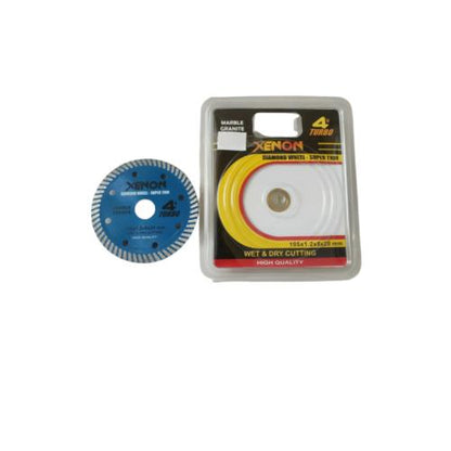 4 IN / XENON Turbo Mata Gerinda Potong Keramik Diamond Cutting Wheel