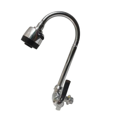 1/2 IN / SCLS Kran Angsa Fleksibel Sink BCP Tembok Stainless