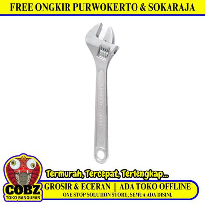 10 IN / ERDOS Kunci Inggris Bago Multifungsi Adjustable Wrench