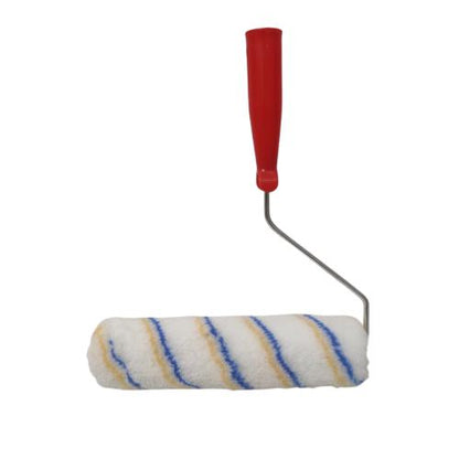 9 IN / MAXTECH Kuas Busa Roll Cat Tembok Kayu Besi Besar + Gagang Set