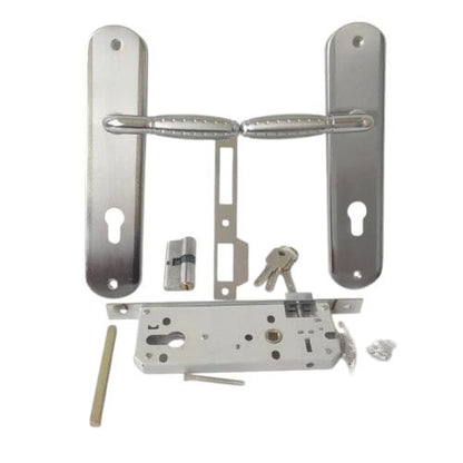 HSJ H 901 SN / CP Handle Door Lock Tarikan Handle Kunci Pintu Besar Set