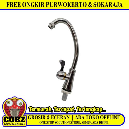 1/2 IN / ONDA V 629  Kran Angsa Sink BCP Wastafel Stainless PVC