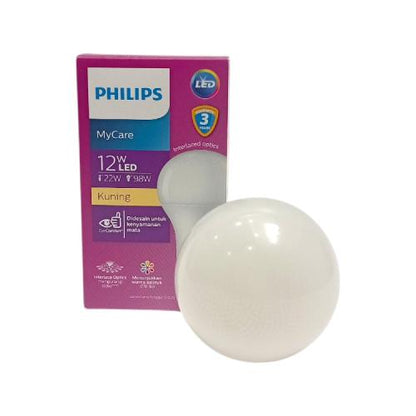 12 WATT / PHILIPS LED Lampu Bohlam Bulb Kuning