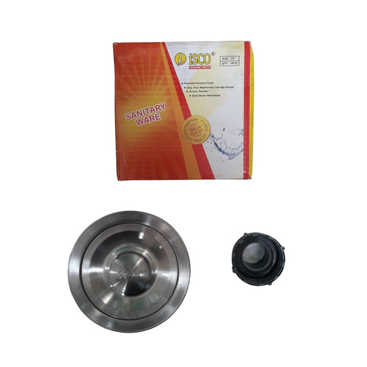 1 1/2 IN / ISCO Afur Saringan Bak Cuci Piring Kitchen Sink Stainless