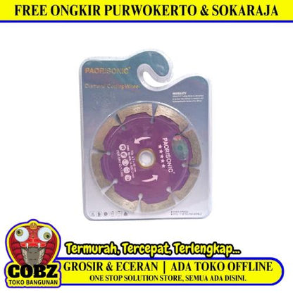 4 IN / PAORISONIC Dry Mata Gerinda Potong Keramik Diamond Cutting Wheel