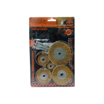 FREED Mata Bor Sikat Kawat Gerinda Mini Wire Brush Set