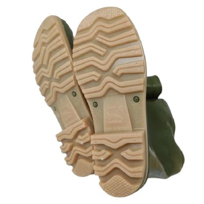 NO 41 / AP ORCA  Sepatu Boot Kebun Pabrik Proyek Safety Karet Hijau Set