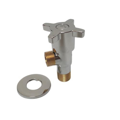 1/2 IN / AUGUSTO AB 47 Stop Kran Air Shower Kloset Monoblok Stainless