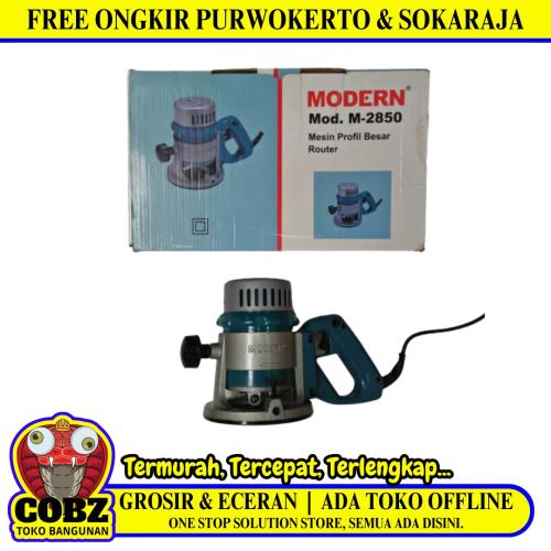 MODERN M2850 Mesin Profil Router Trimmer Kabel Besar Set