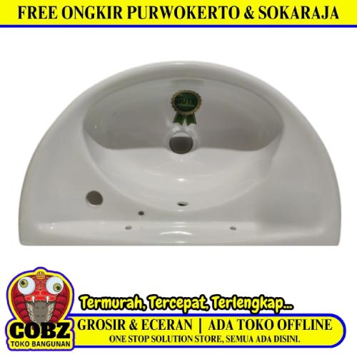 30 CM x 53 CM x 17 CM / DUTY Wastafel Cuci Tangan Kecil Putih Keramik