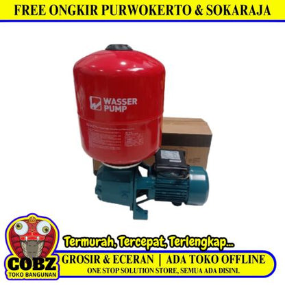 WASSER PC 255 EA Pompa Air Sumur Dalam Jet Pump Otomatis Set
