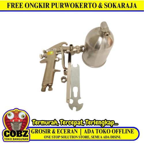 400 CC/ MEIJI F75 Spray Gun Tabung Atas Spet  Cat Semprot Kompresor