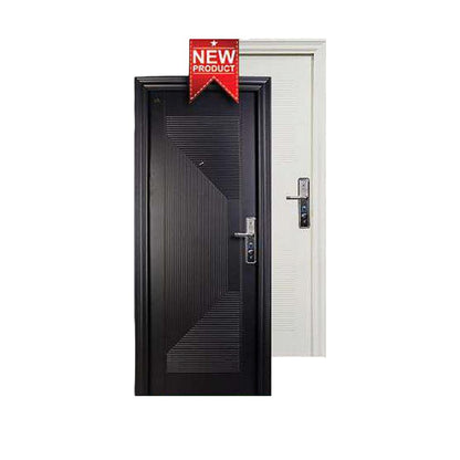 5 CM x 90 CM x 210 CM / FORTRESS FORT 90.18 SINGLE DOOR Pintu Kamar Mandi Baja Hitam Set