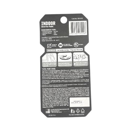 12 MM / 3M SCOTH Isolasi Bolak Balik Busa Double Foam Tape Putih