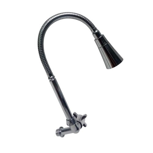 1/2 IN / FICO Kran Angsa Fleksibel Sink BCP Tembok Stainless