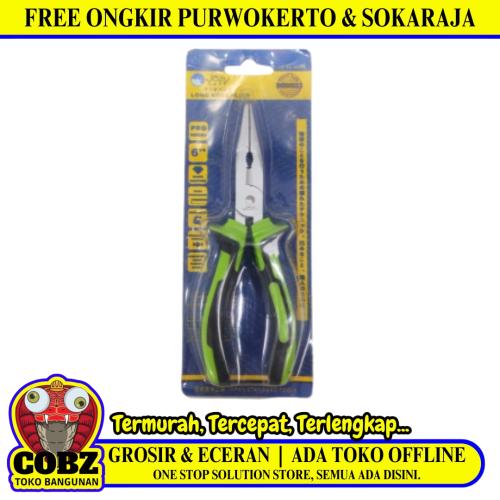 6 IN / JOZU Tang Lancip Cucut Jepit Kawat Kabel Long Nose Pliers