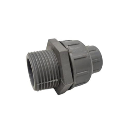 1 IN x 1/2 IN / UNION Water Mur Moor Union Socket Polos Dan Drat Luar PVC