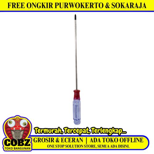 5 IN / ATS Obeng Radio Screwdriver One Way Plus Gagang Fiber
