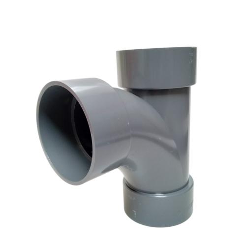 4 IN / RUCIKA D -LT Tee Large Radius Sambungan Fitting Pipa PVC