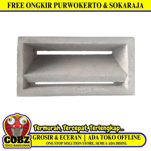 15 CM x 30 CM / BL Nako Rooster Strimin Jalusi Semen Abu 2 Sisi Biji