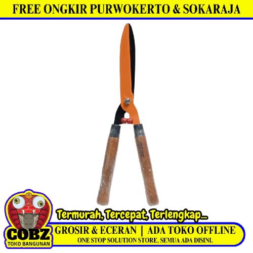 19 IN / HIOSHI Gunting Rumput Pagar Taman Kebun Tanaman Kayu