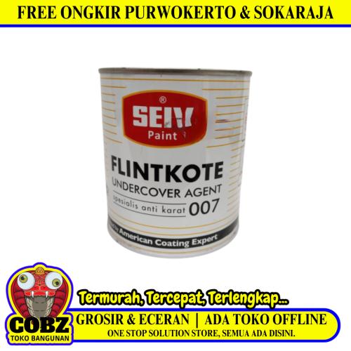 1 KG / SEIV Flintkote Plingkut Cat Anti Karat Undercover Agent Kaleng