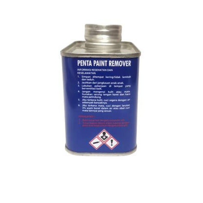 1/4KG/PENTA PAINT REMOVER Cairan Penghapus Cat Kayu Besi Tembok Kaleng