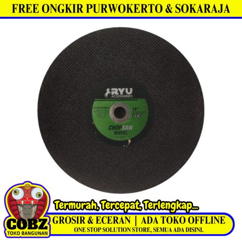 14 IN / RYU Metal Grinding Mata Gerinda Potong Cutting Besi Baja
