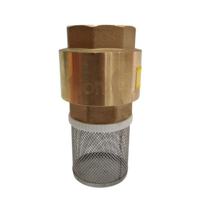 1 1/2 IN / ONDA Foot Klep Valve Saringan Pipa Pompa Torrent Kuningan