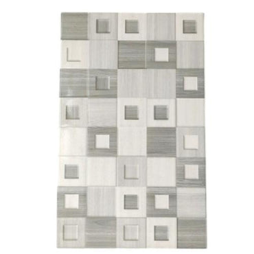 25 CM x 40 CM / UNO GRACEWOOD Keramik Dinding Kamar Mandi Glossy Grey Dus