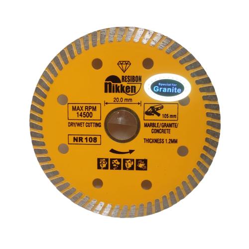 4 IN / NIKKEN Turbo Mata Gerinda Potong Keramik Diamond Cutting Wheel