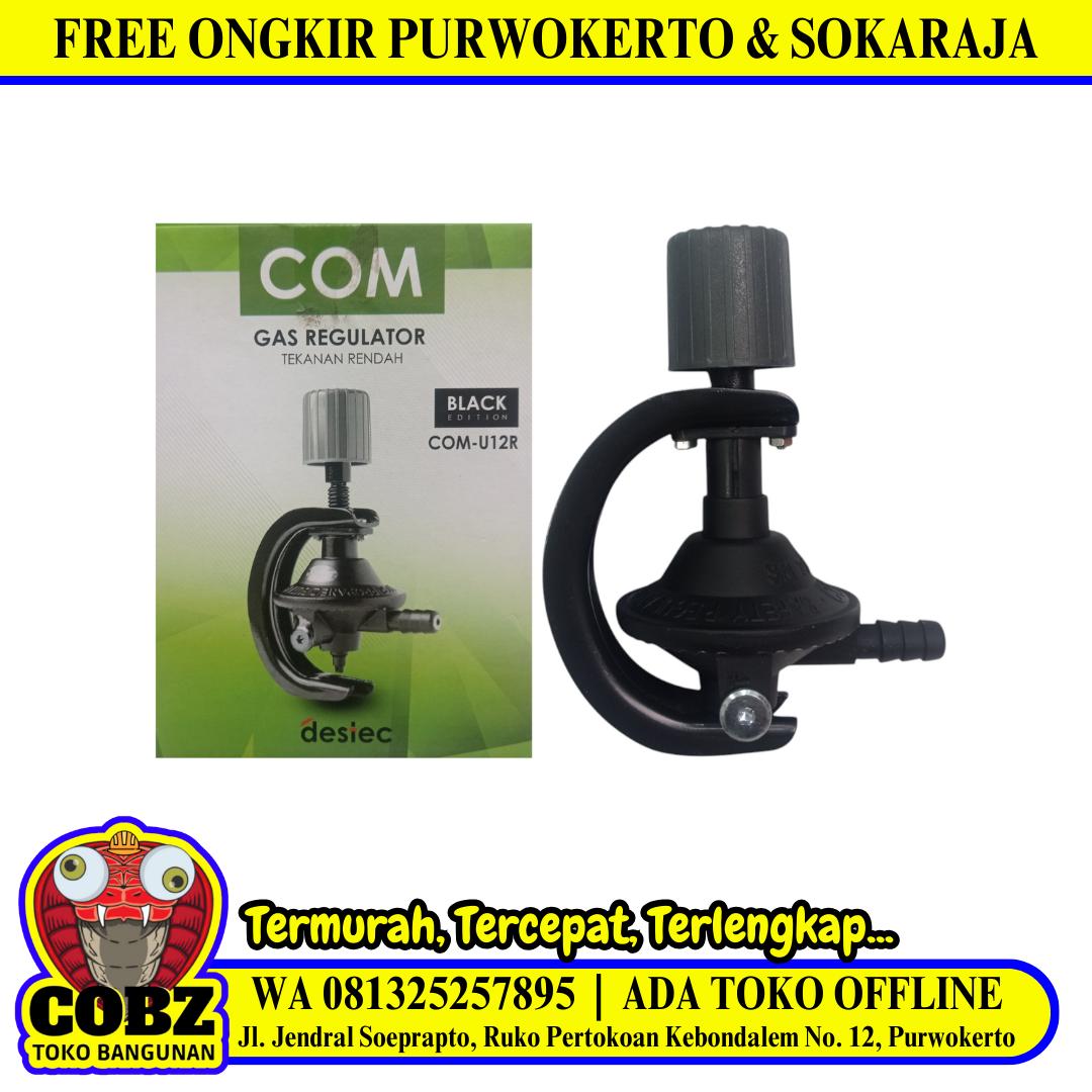 DESTEC COM - U12R Regulator Kepala Tabung Gas LPG Tekanan Rendah Low Pressure