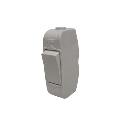 MIKOTEK Saklar Gantung Single Switch Kabel ON OFF PVC Putih