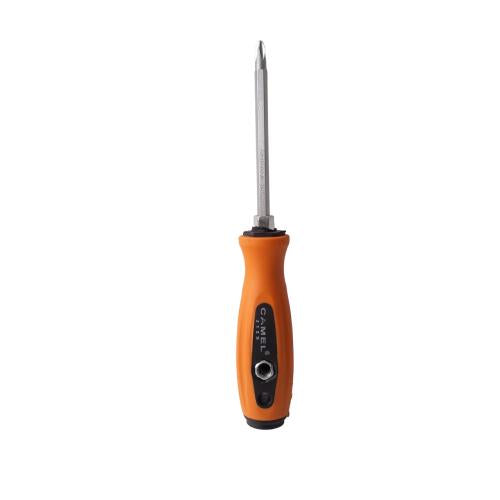 4 IN / CAMEL 01 Obeng Screwdriver Two Way Bolak Balik Plus Minus 2 In 1 Gagang Karet
