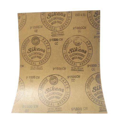GRIT 1500 / SIKENS Amplas Kertas Lembaran Halus Kasar Lembar