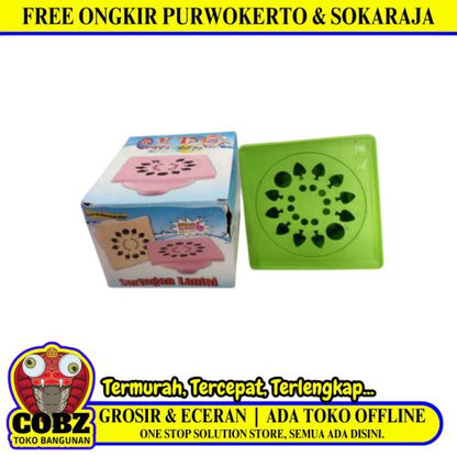 4 IN / YTH Saringan Got Leher Panjang Floor Drain Stainless