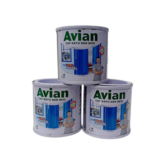 100 CC / AVIAN MATT Cat Kayu Besi Wood Metal Paint Kaleng