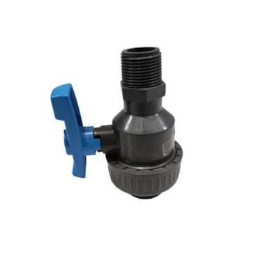 3/4 IN / PENGUIN Stop Kran Watermur Drat Luar Dalam Plastik PVC