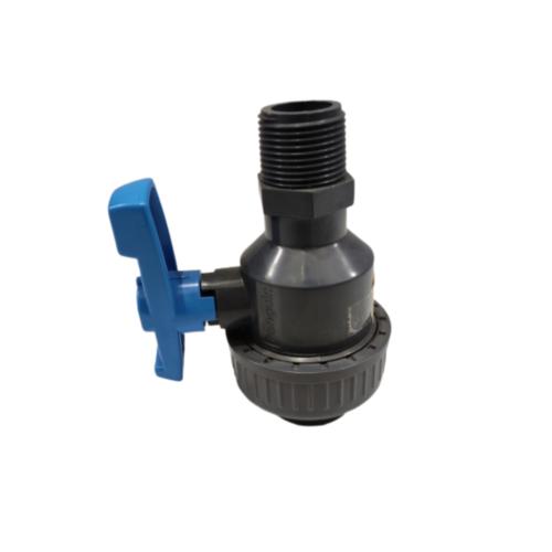 3/4 IN / PENGUIN Stop Kran Watermur Drat Luar Dalam Plastik PVC