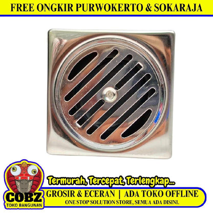 4 1/2 IN / COBZ 20-A Saringan Got Leher Panjang Floor Drain Stainless