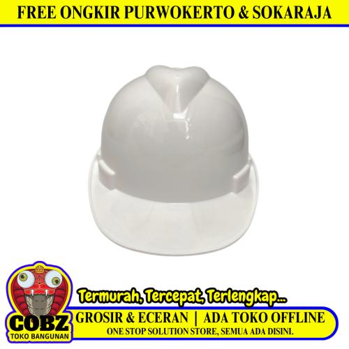 HELIOS Helm Proyek Tukang Safety Pelindung Keselamatan Kepala Putih