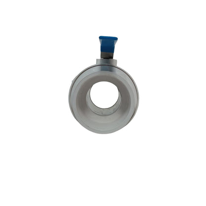 3 IN / CISAL Stop Kran Polos Ball Valve Engkol Plastik PVC