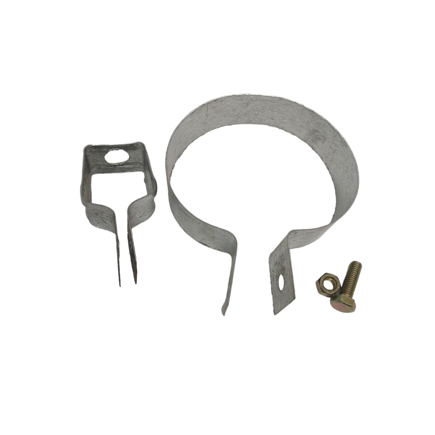 4 IN / TM Klem Pipa Gantung Hanger Clamp Galvanis Tipis