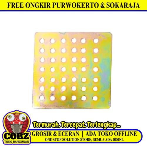 4 IN / NM Saringan Got Plat Floor Drain Kamar Mandi Stainless