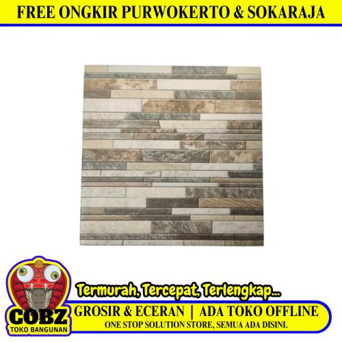 40 CM x 40 CM / ARWANA 1812 Keramik Lantai Teras Garasi Matte Grey Dus